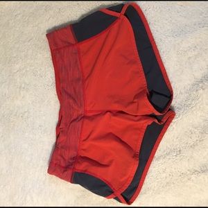 Lululemon Speed shorts size 8